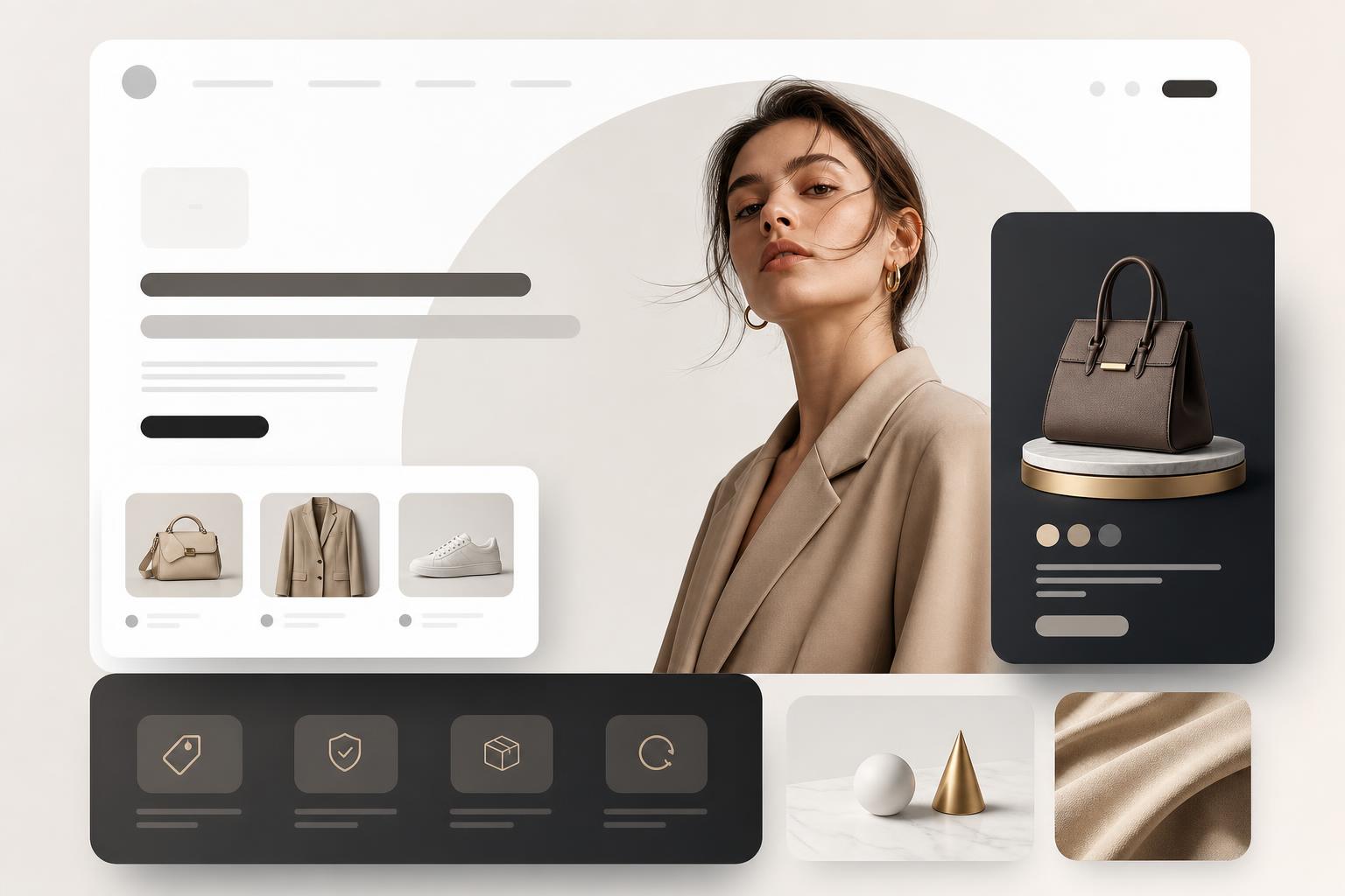 Page de démo avec webdesign original